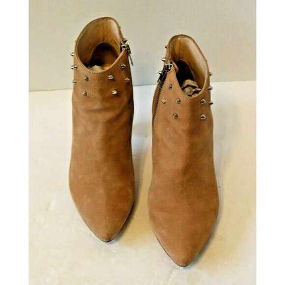 Loeffler Randall Tilly Ankle Boots Brown Suede Made In Italy W/ Box Size 6B - Picture 3 of 11